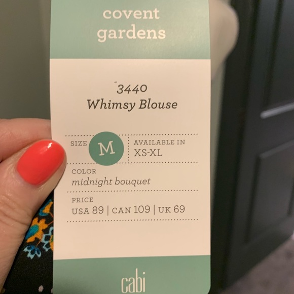 Cabi Whimsy Blouse - Picture 5 of 5